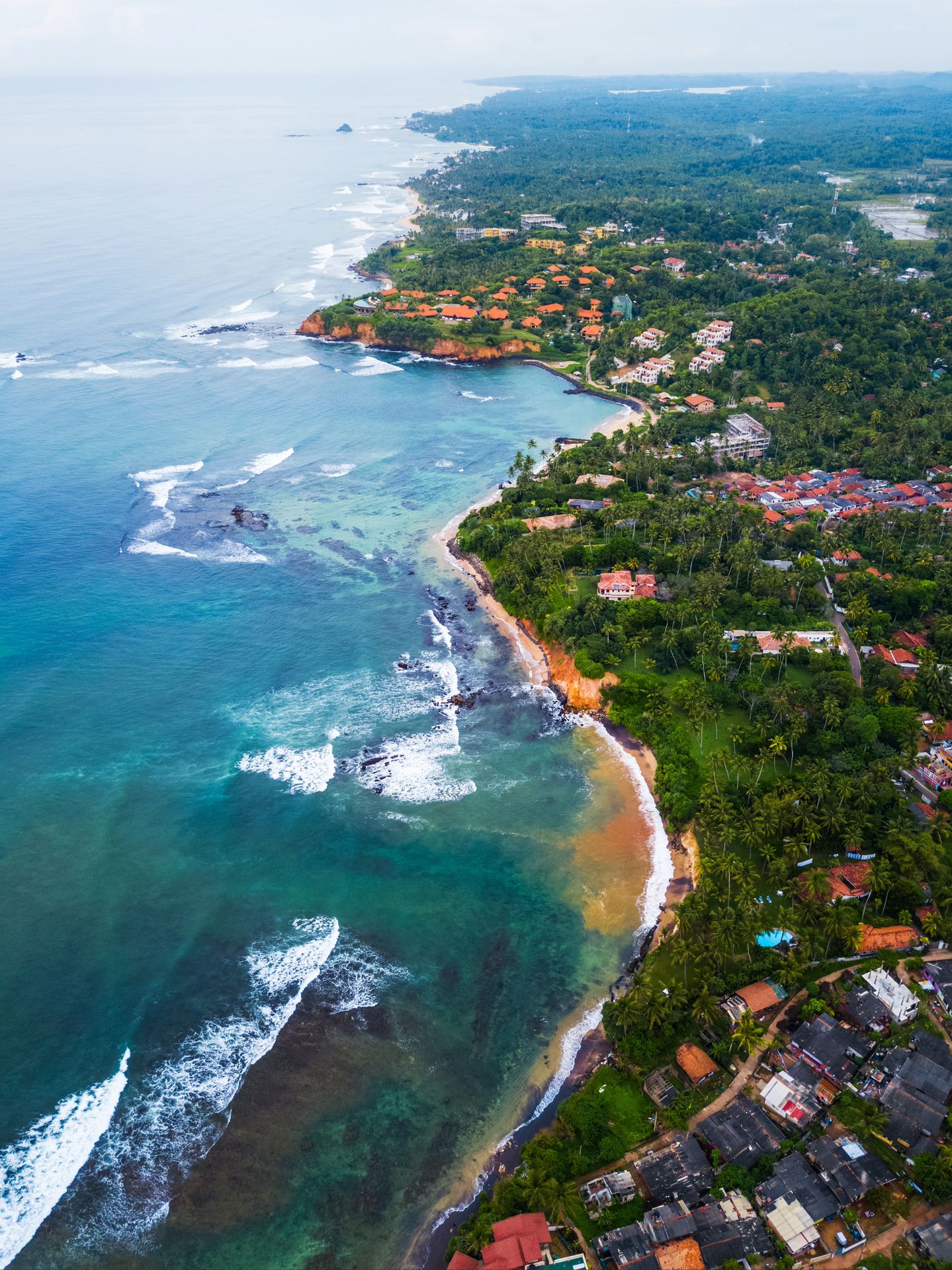 Sri Lanka’s South Coast during the winter beach season from November to April
